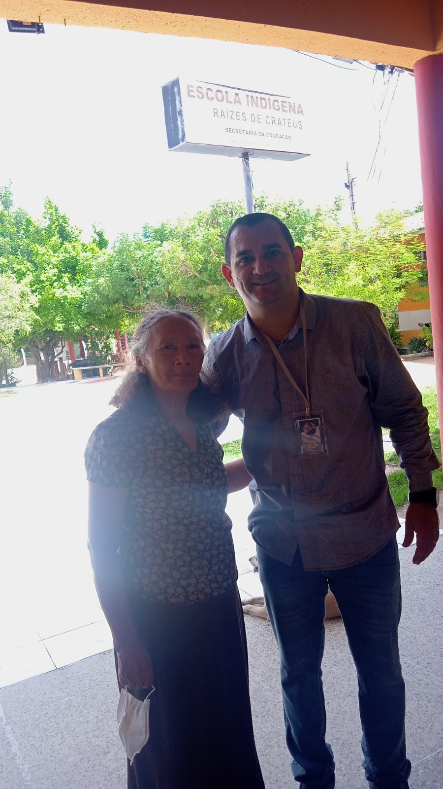 Logo da Liderança Indígena de Crateús-CE - Tereza Kariri